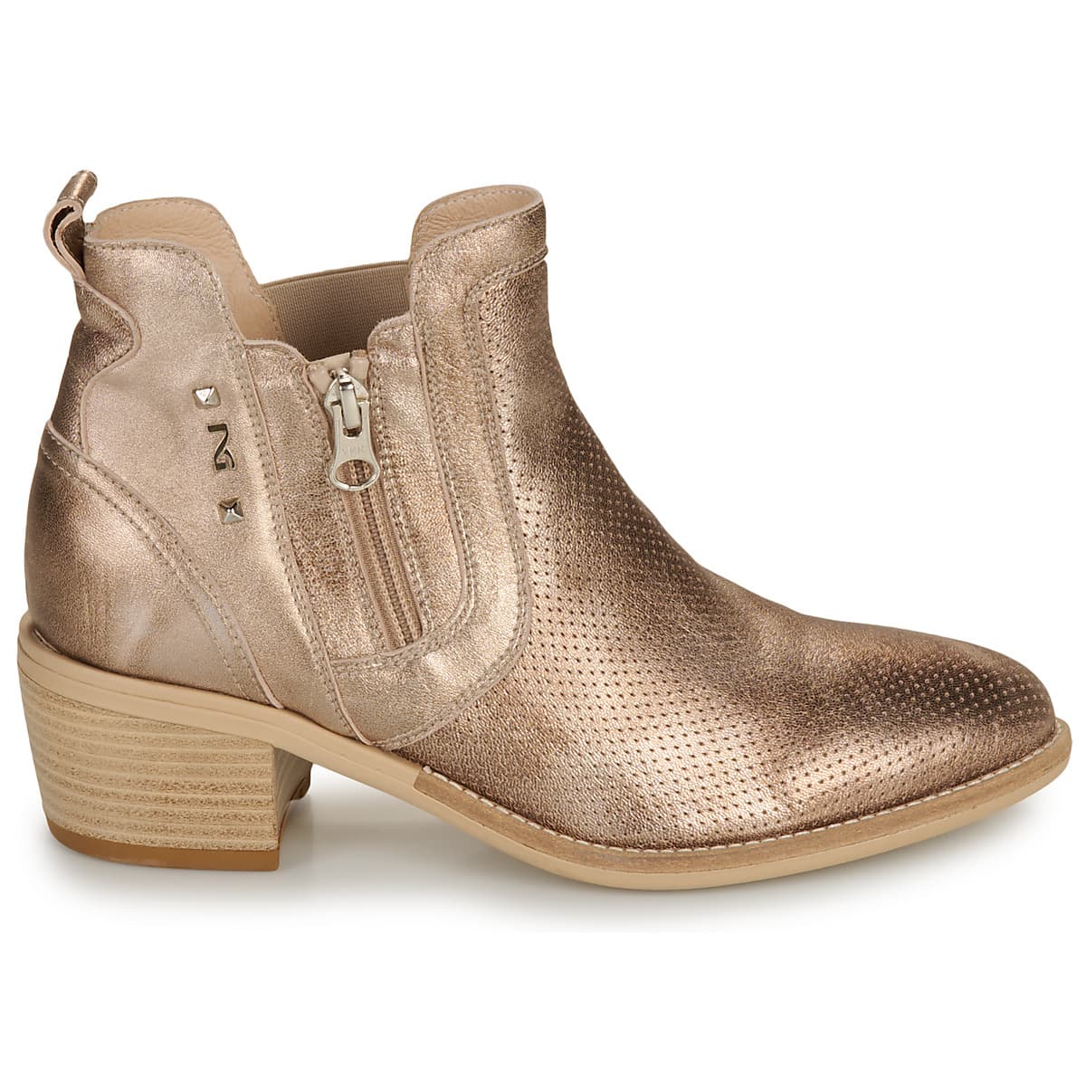 Women's Ankle Boots NeroGiardini Gold