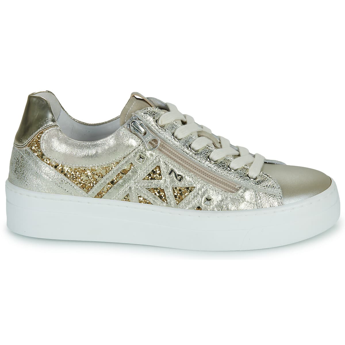 Women's Sneakers NeroGiardini Gold