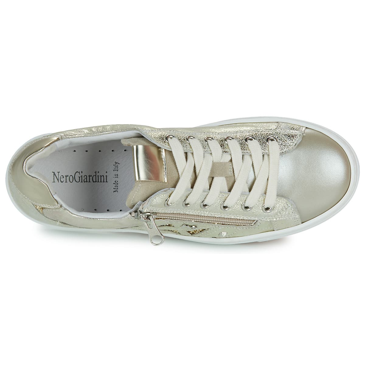 Women's Sneakers NeroGiardini Gold