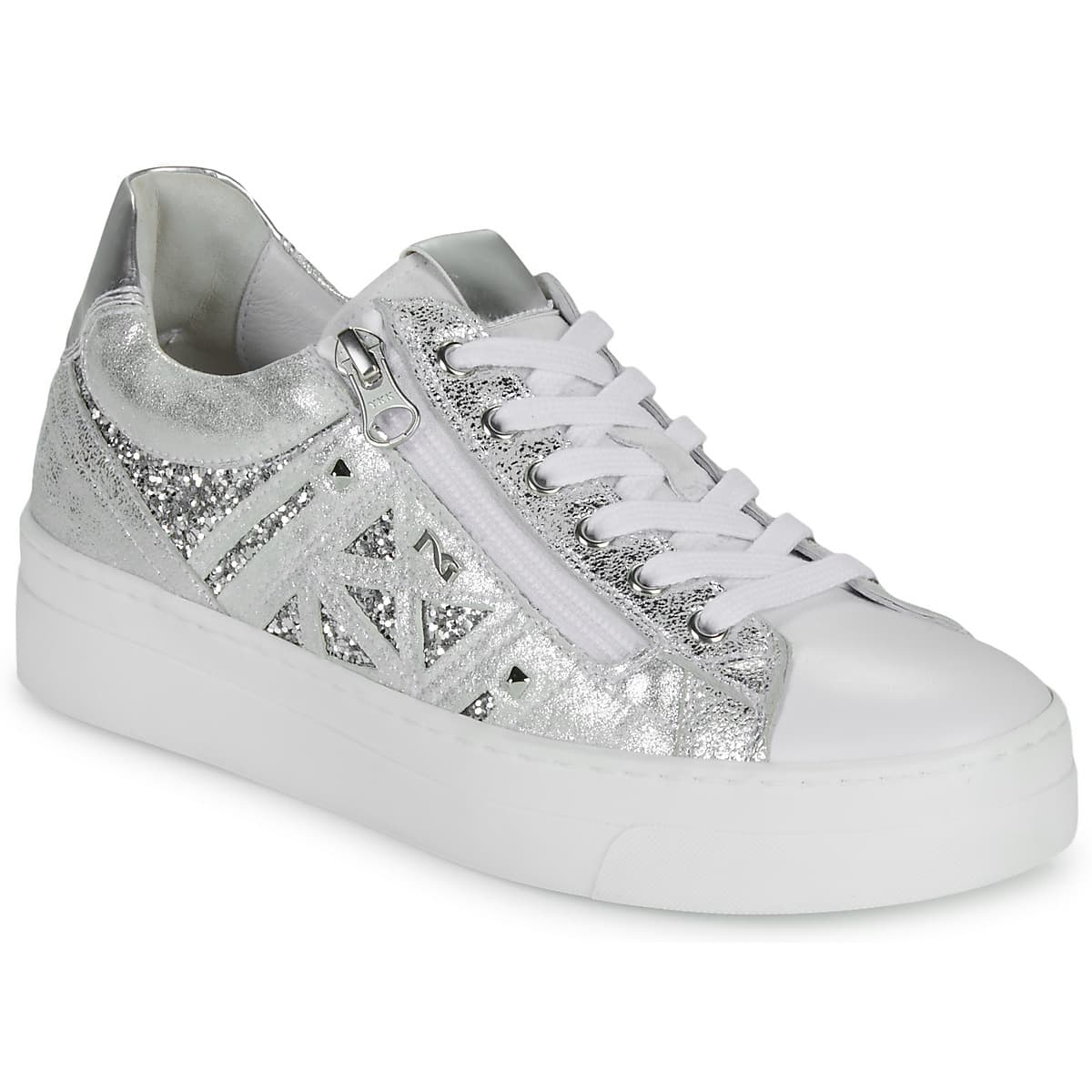 Women's Sneakers NeroGiardini Silver