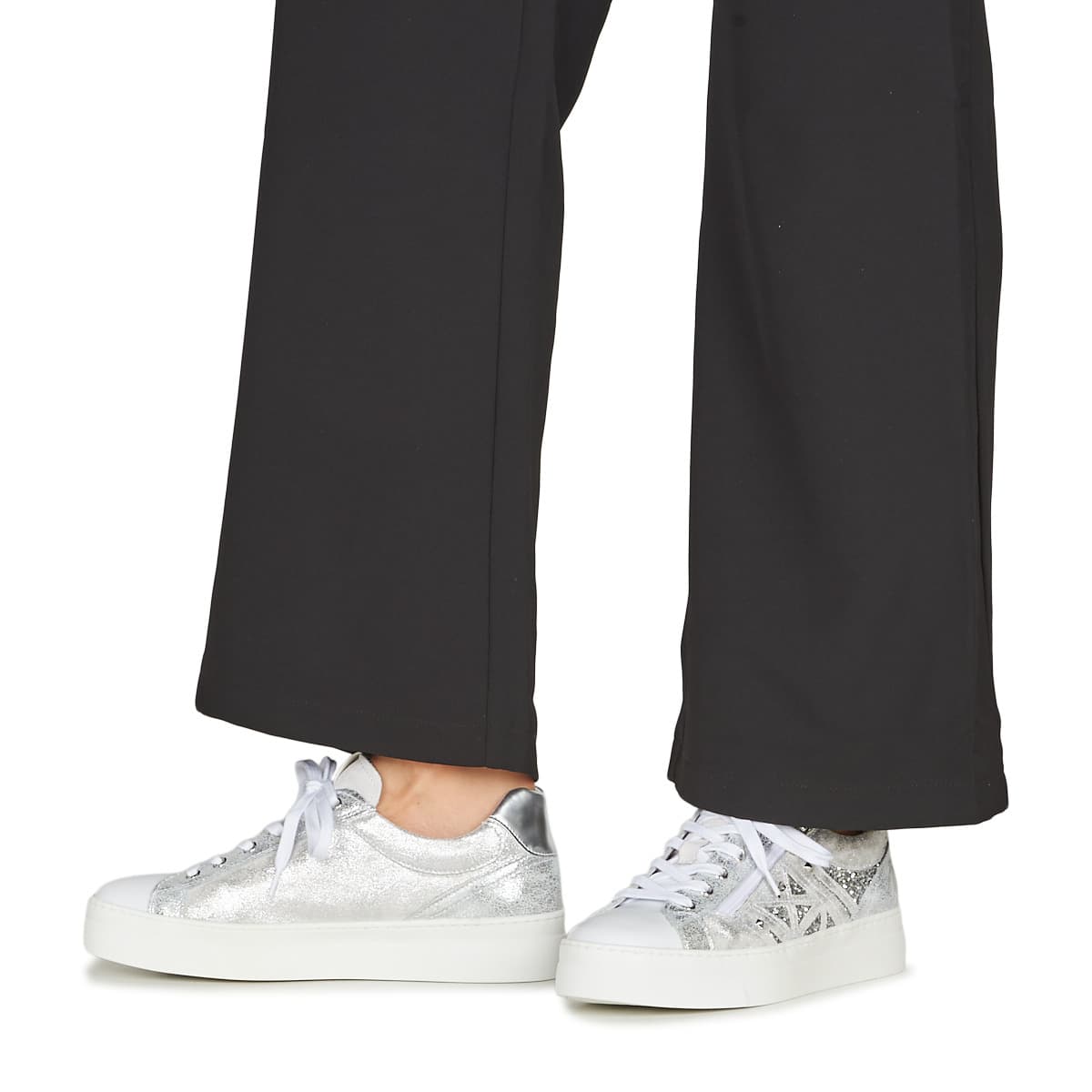 Women's Sneakers NeroGiardini Silver