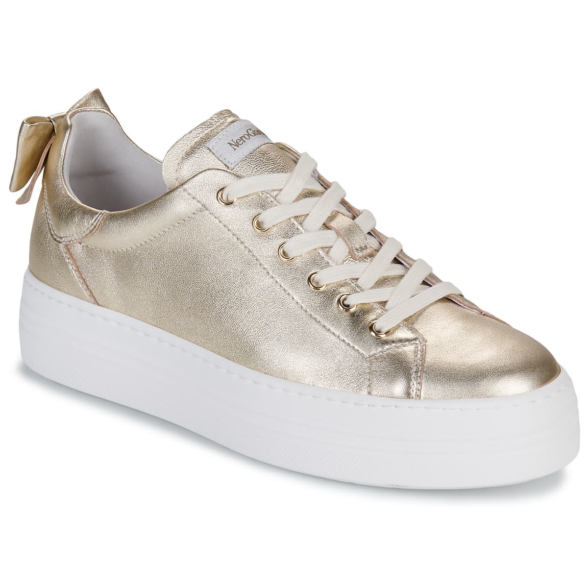 Women's Sneakers NeroGiardini Gold