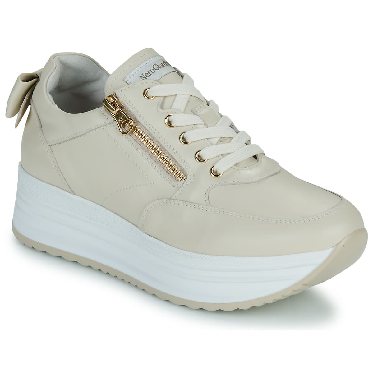 Women's Sneakers NeroGiardini Beige