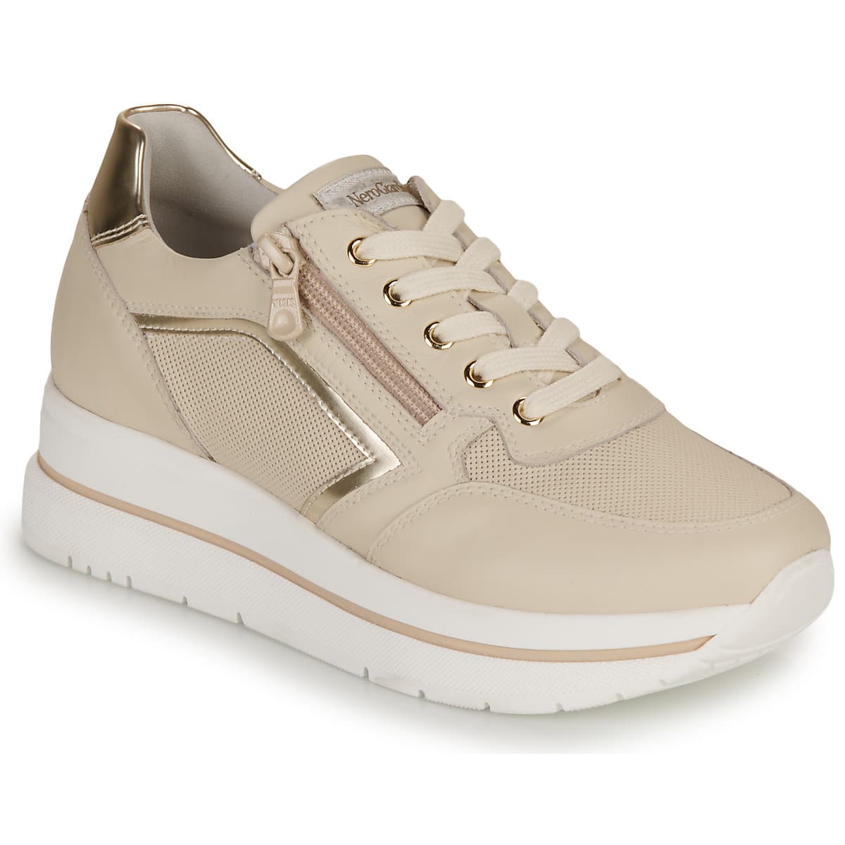 Women's Sneakers NeroGiardini Beige