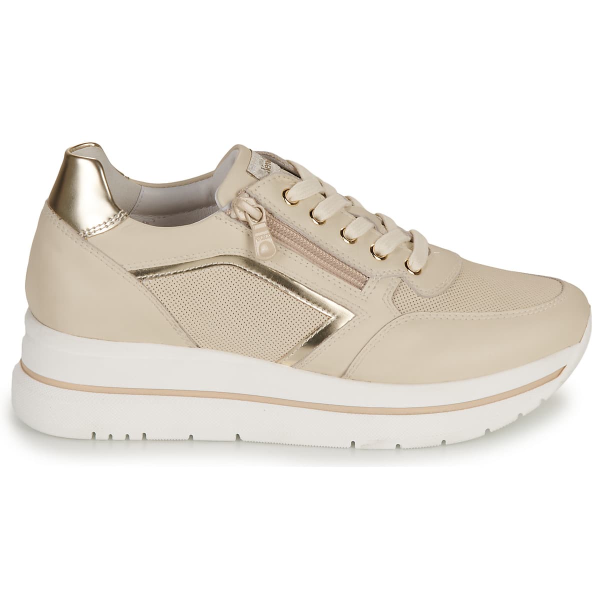 Women's Sneakers NeroGiardini Beige