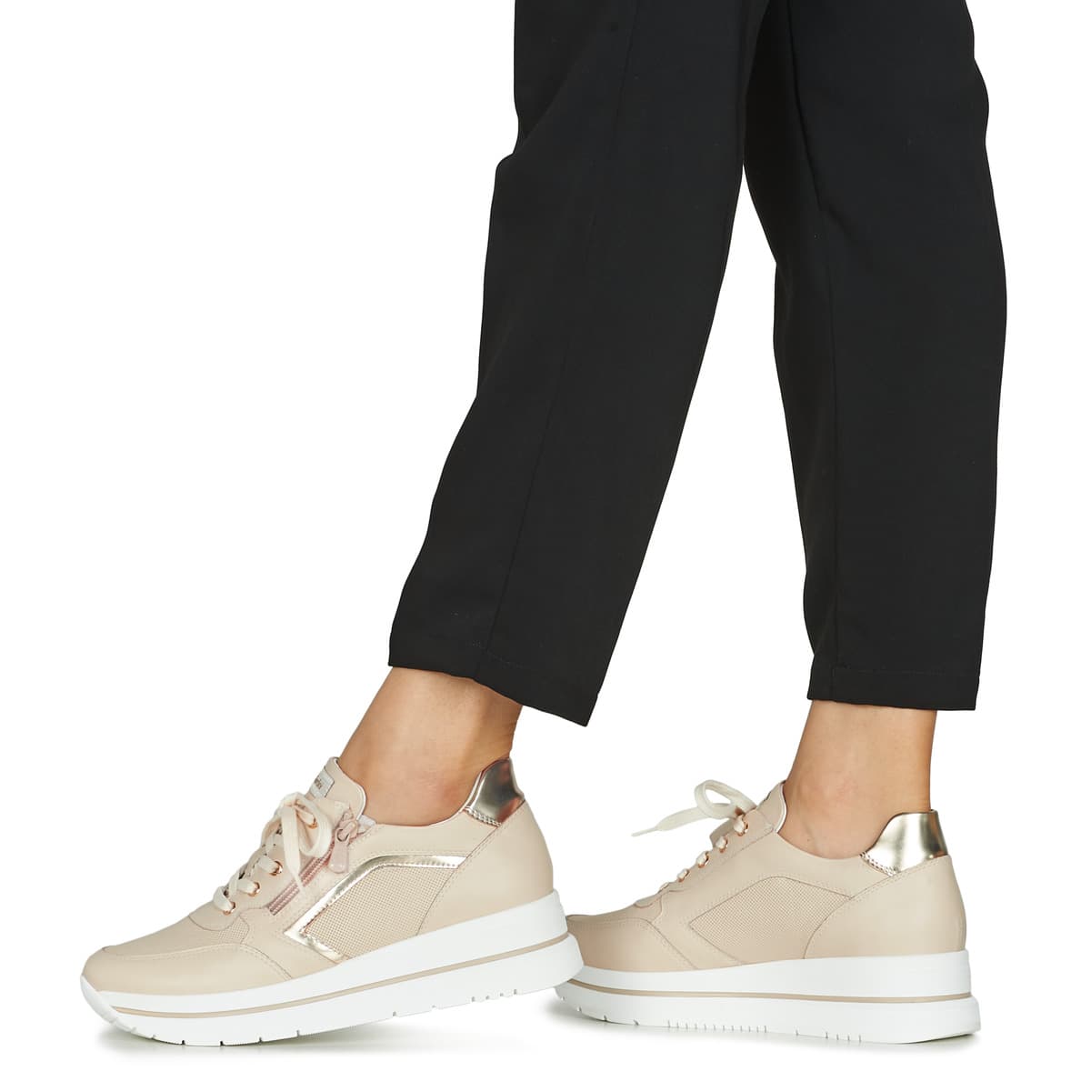 Women's Sneakers NeroGiardini Beige