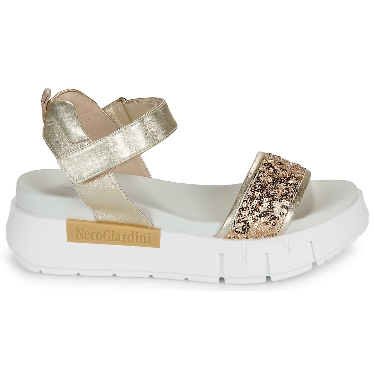 Women's Platforms NeroGiardini Gold