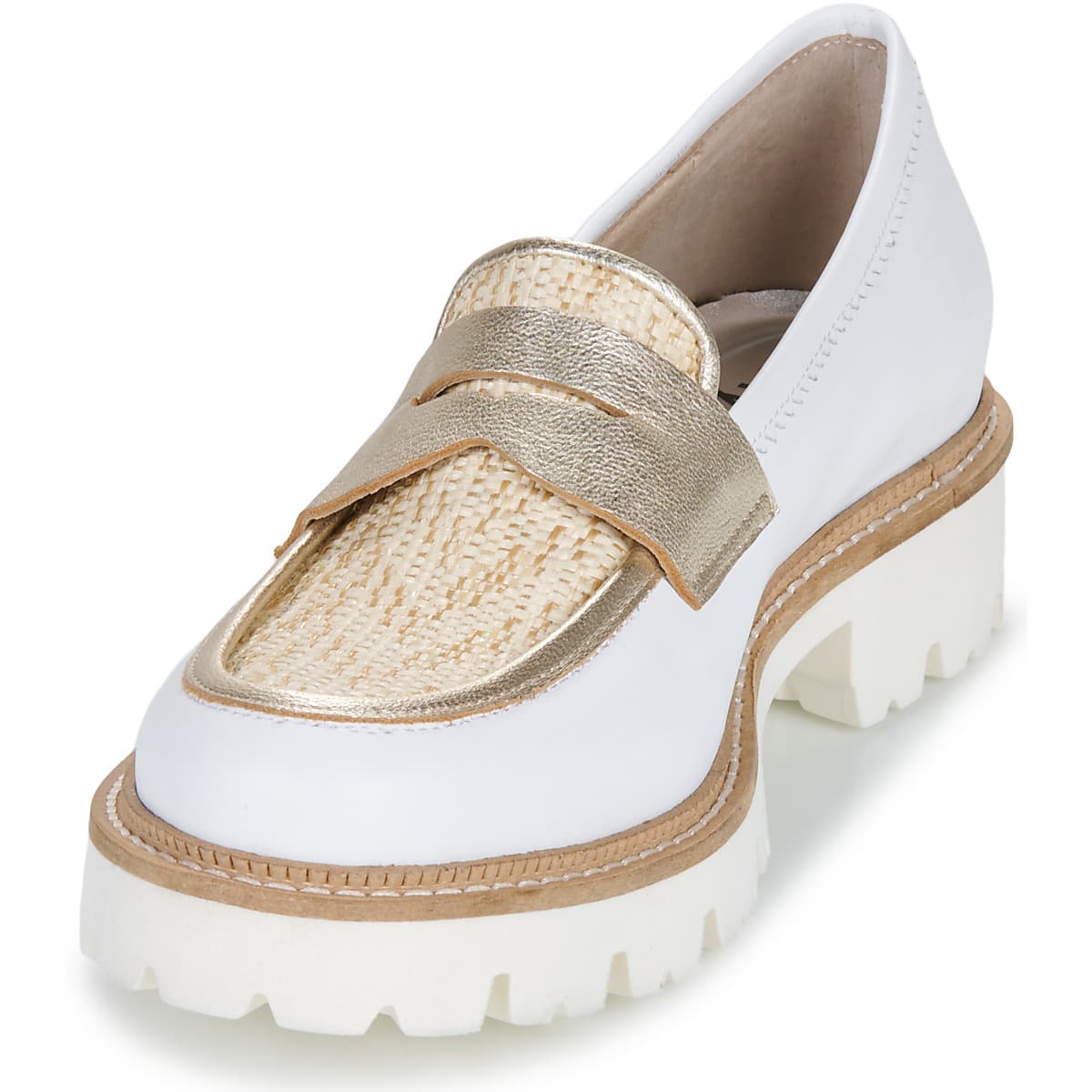 Women's Loafers Myma White