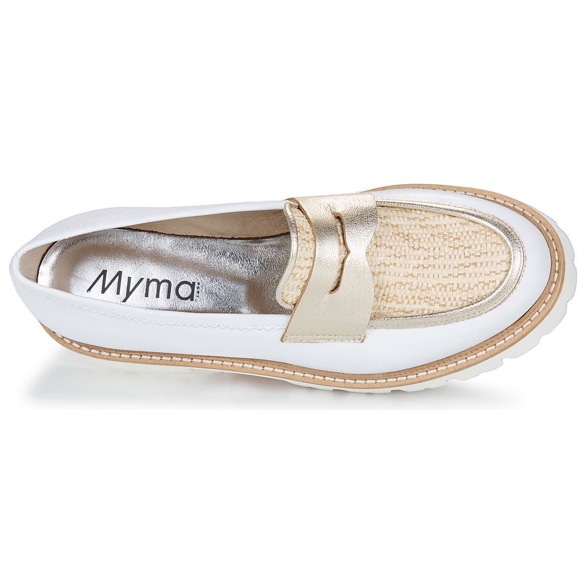 Women's Loafers Myma White