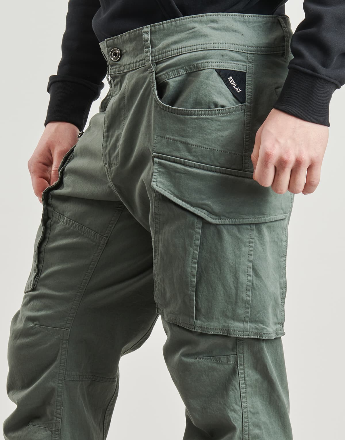 Men's Pants Replay Khaki