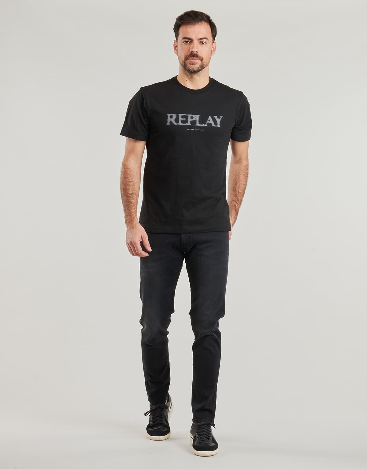 Men's Jeans Replay Black