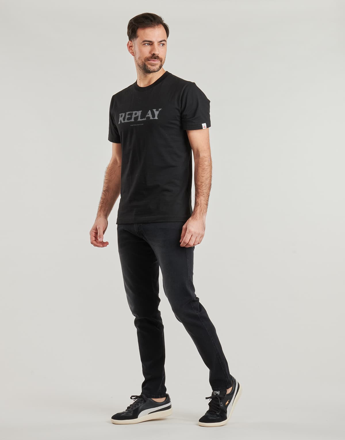 Men's Jeans Replay Black