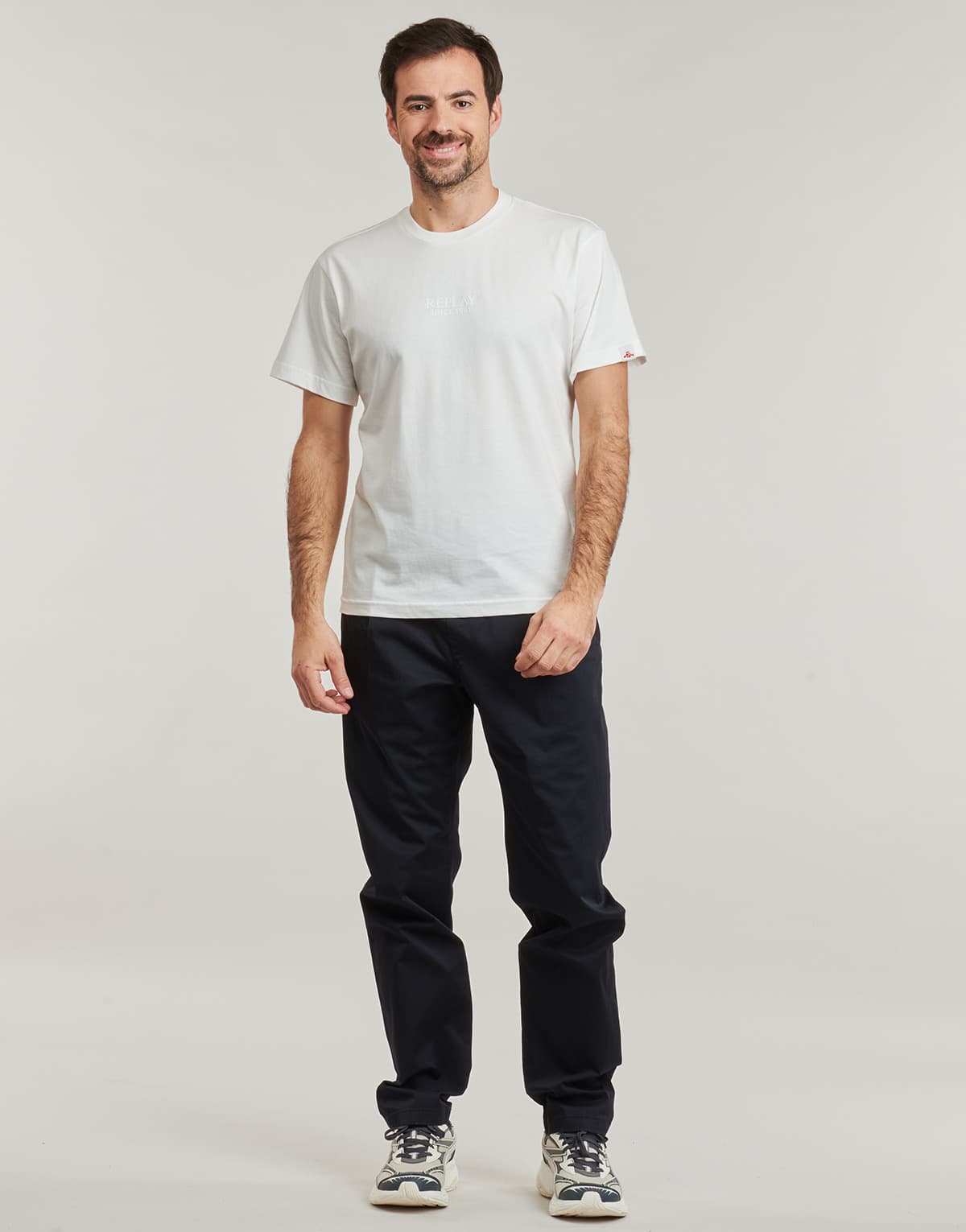 Men's Pants Replay Black