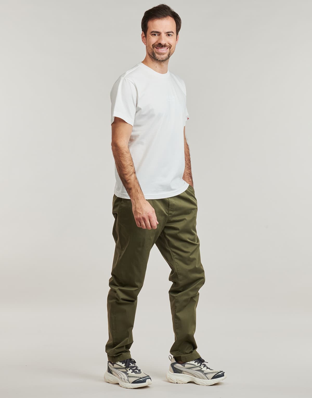 Men's T-Shirts Replay White