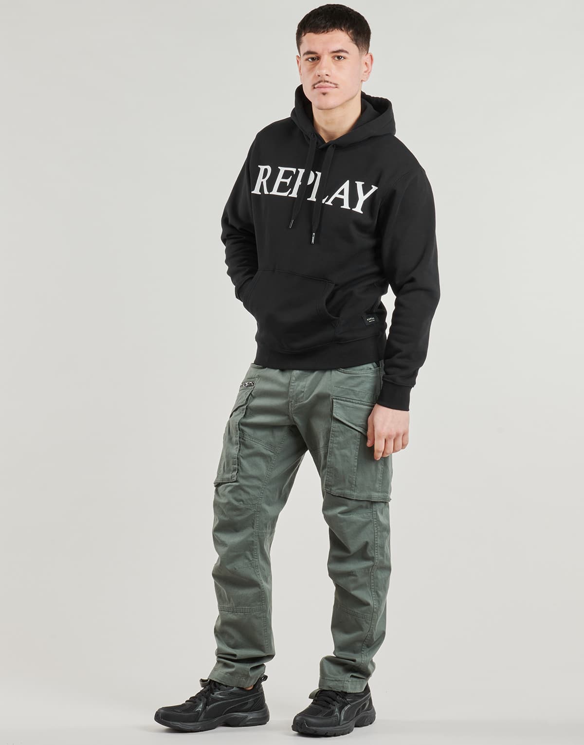 Men's Sweatshirts Replay Black