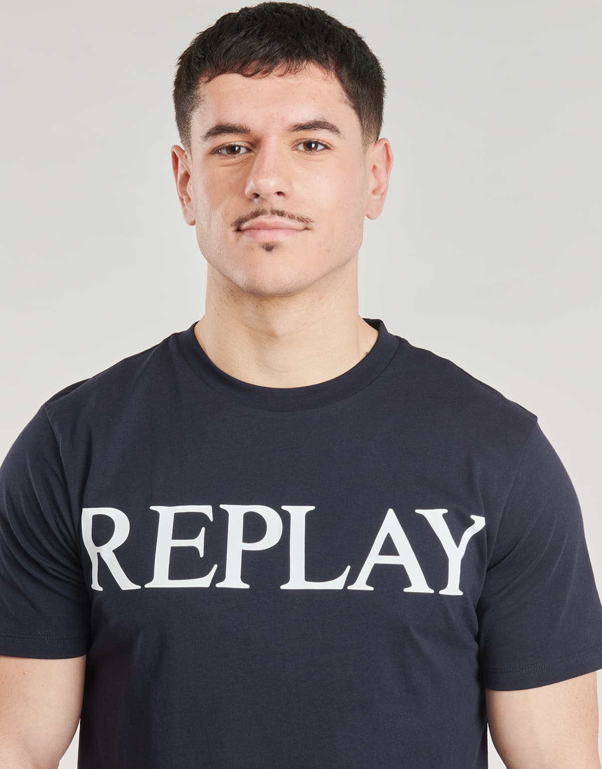 Men's T-Shirts Replay Blue