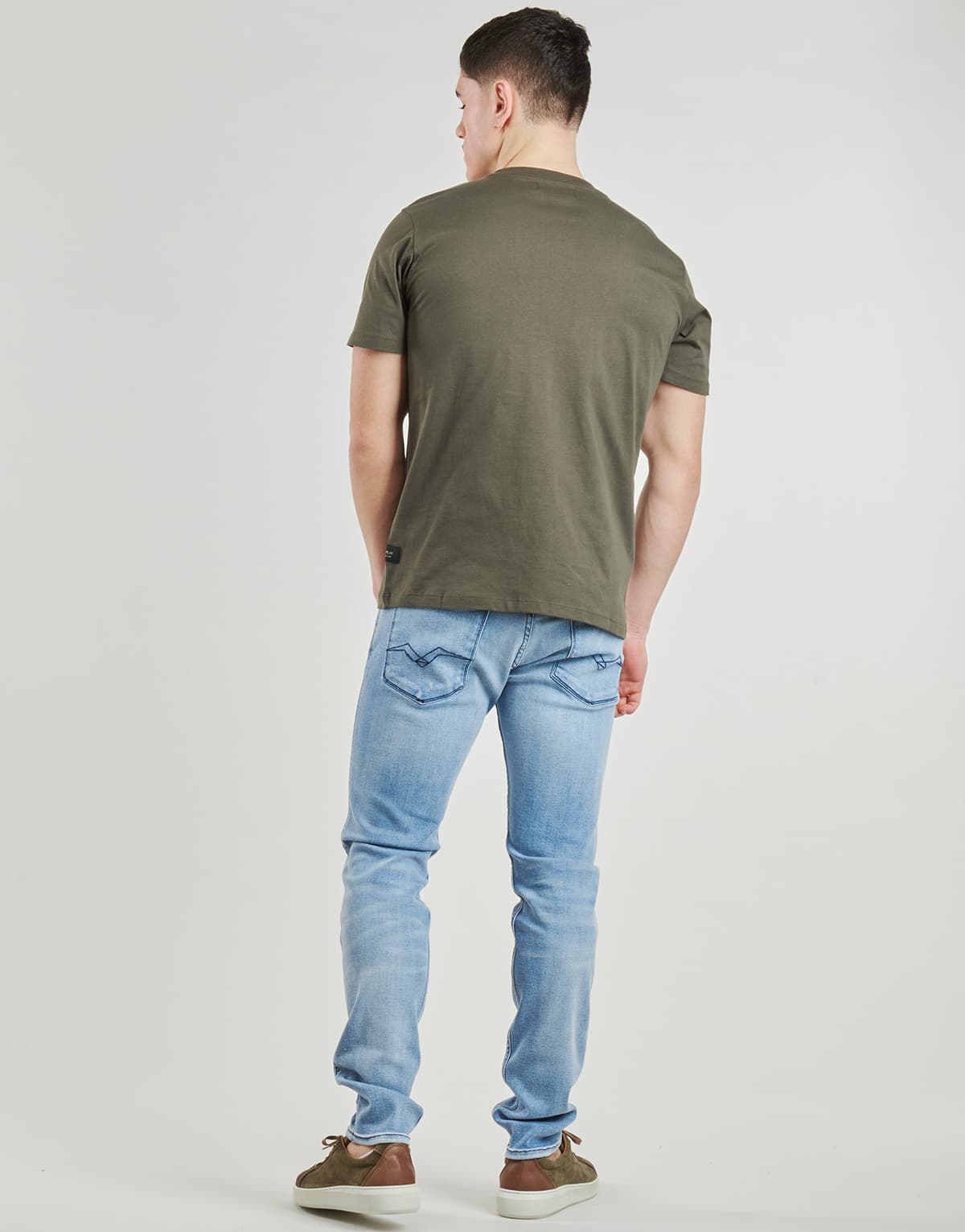 Men's T-Shirts Replay Khaki