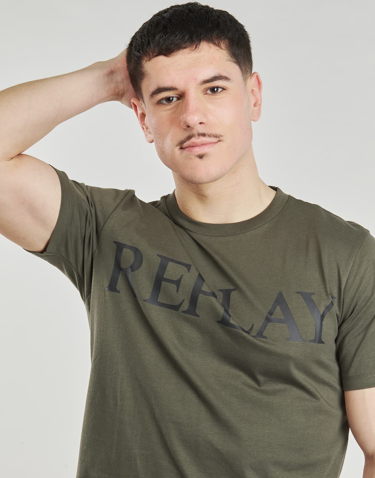 Men's T-Shirts Replay Khaki