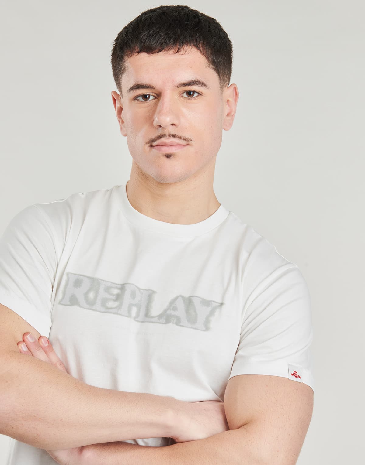 Men's T-Shirts Replay White