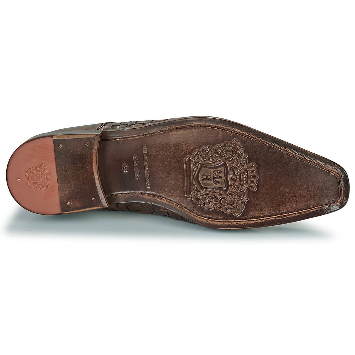 Men's Derby Shoes Melvin & Hamilton Brown