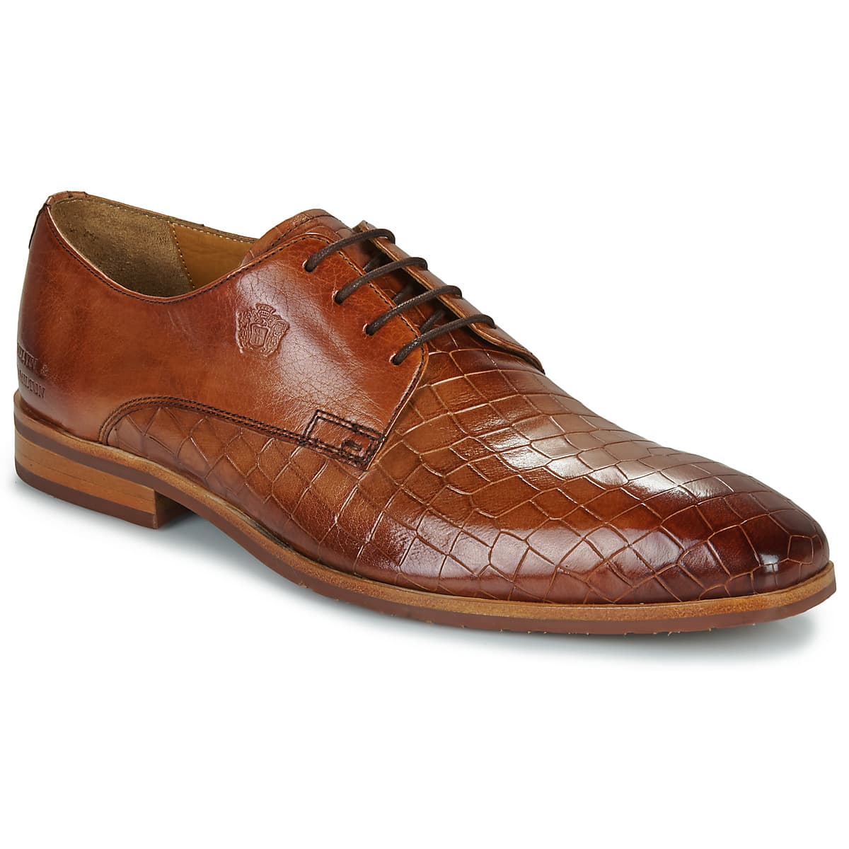 Men's Derby Shoes Melvin & Hamilton Brown