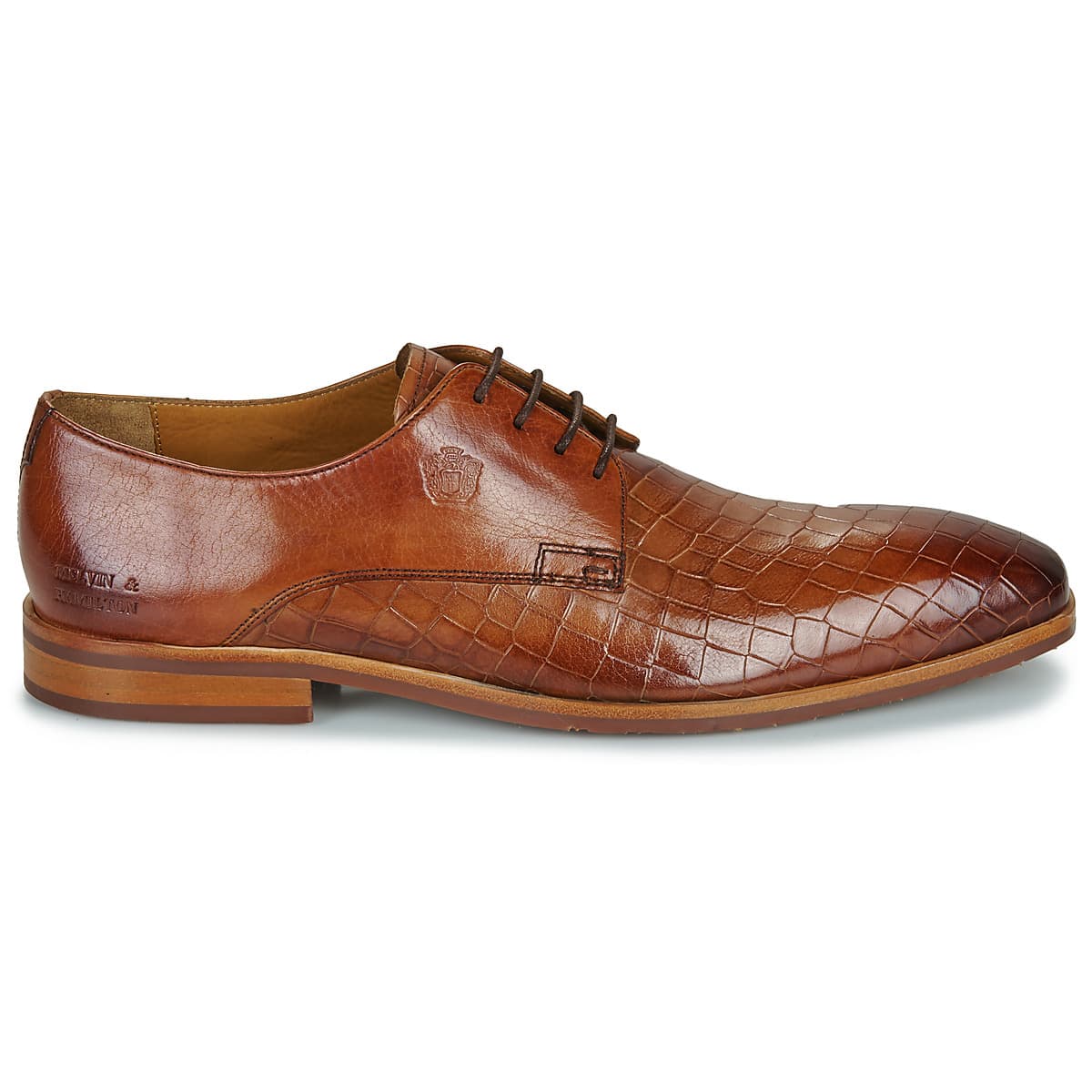 Men's Derby Shoes Melvin & Hamilton Brown