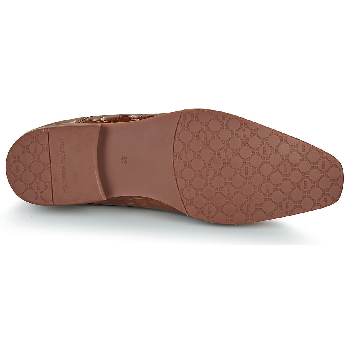 Men's Derby Shoes Melvin & Hamilton Brown