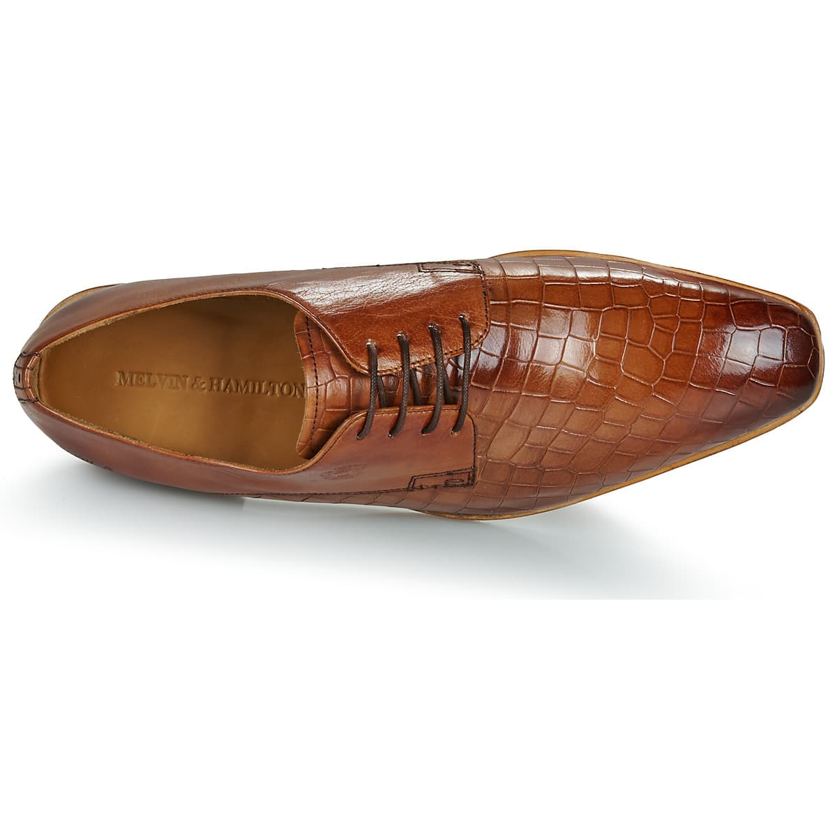 Men's Derby Shoes Melvin & Hamilton Brown