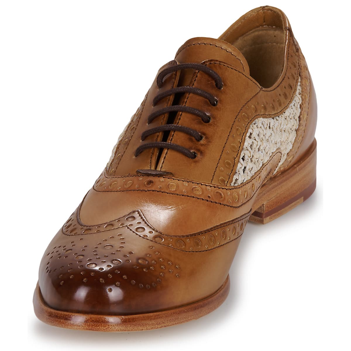Women's Derby Shoes Melvin & Hamilton Brown