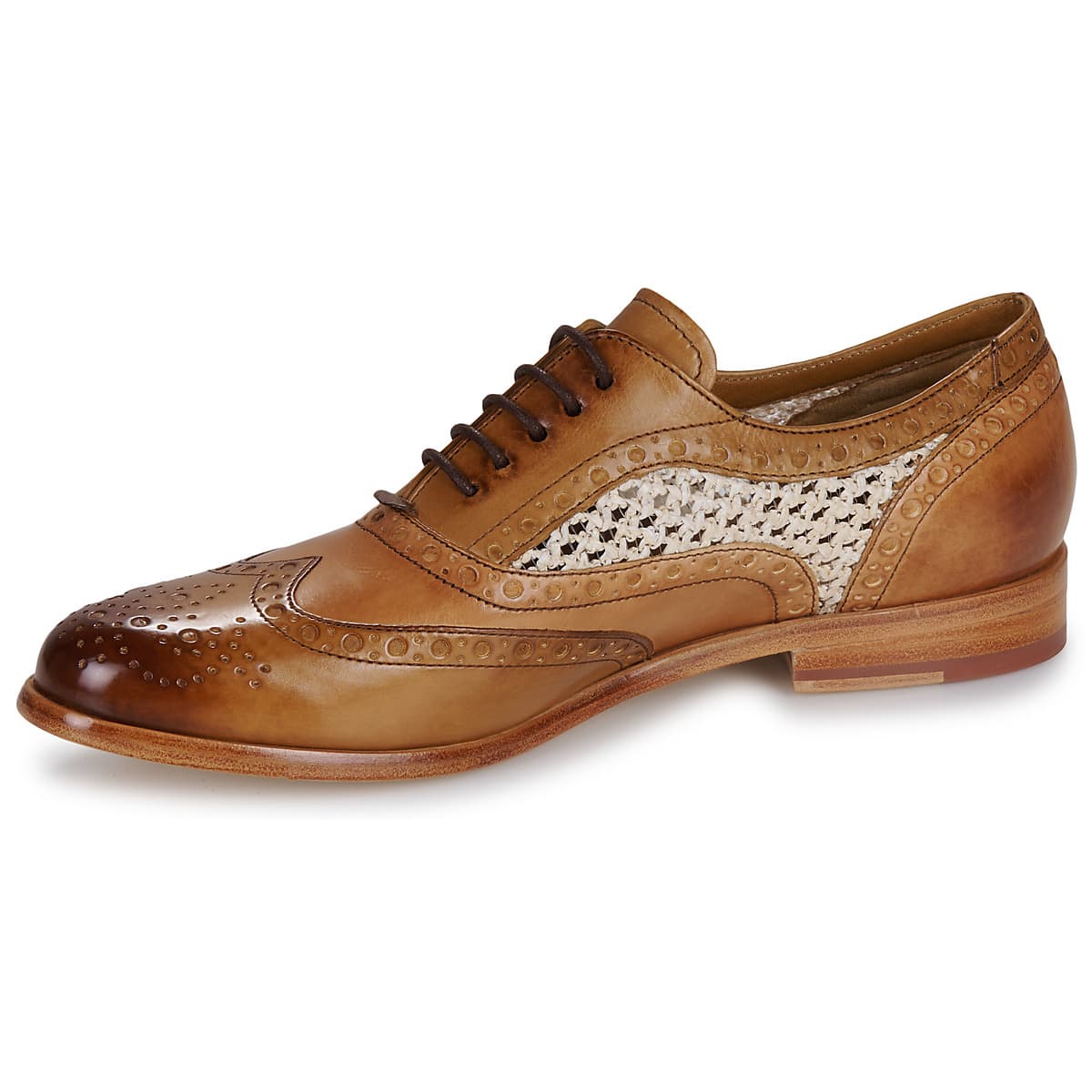Women's Derby Shoes Melvin & Hamilton Brown