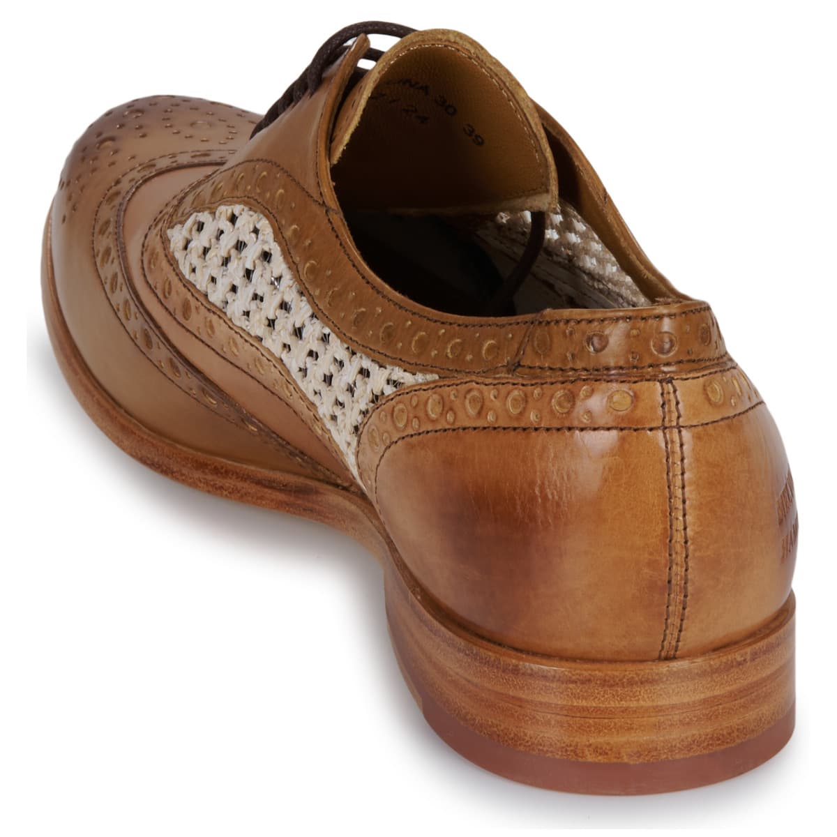 Women's Derby Shoes Melvin & Hamilton Brown