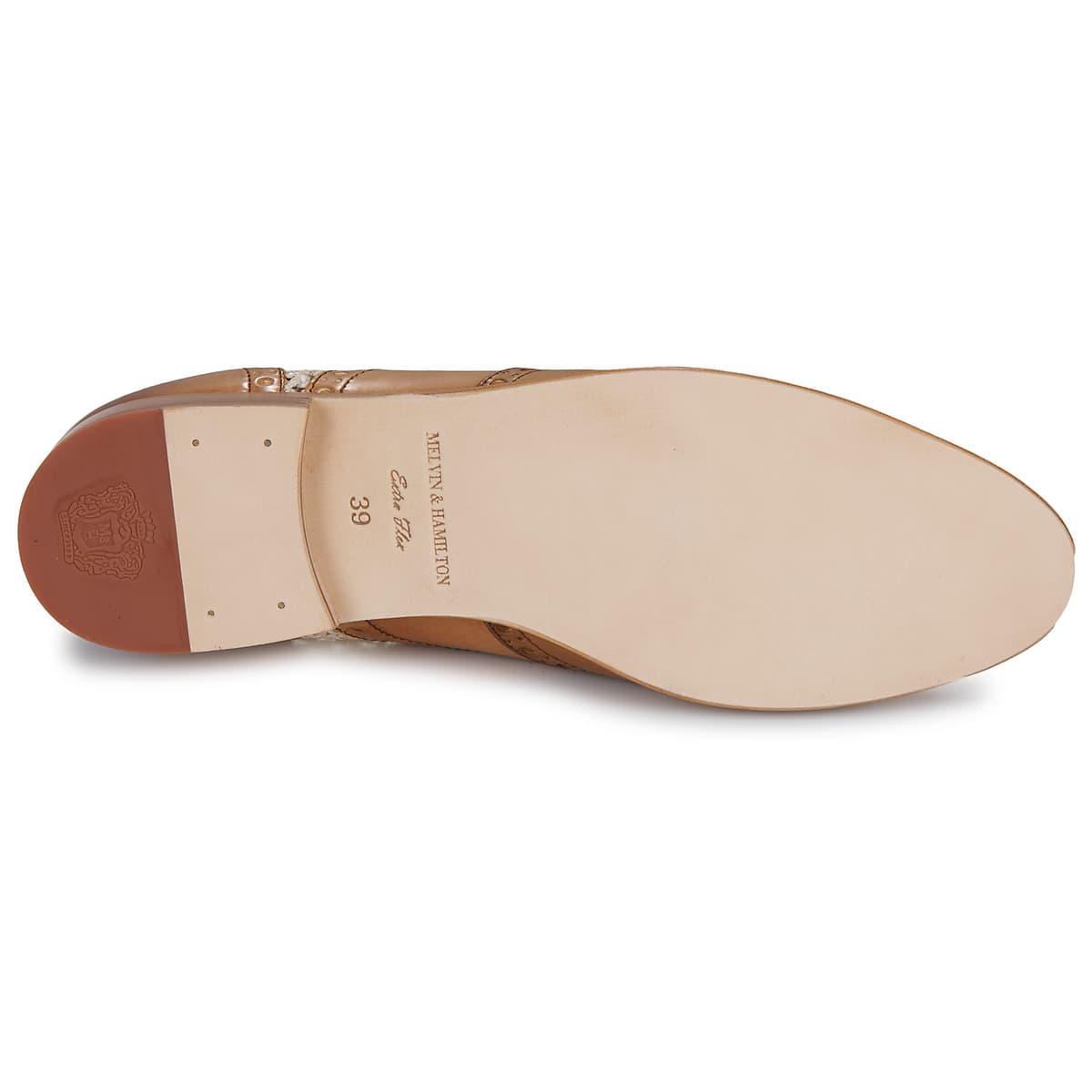 Women's Derby Shoes Melvin & Hamilton Brown