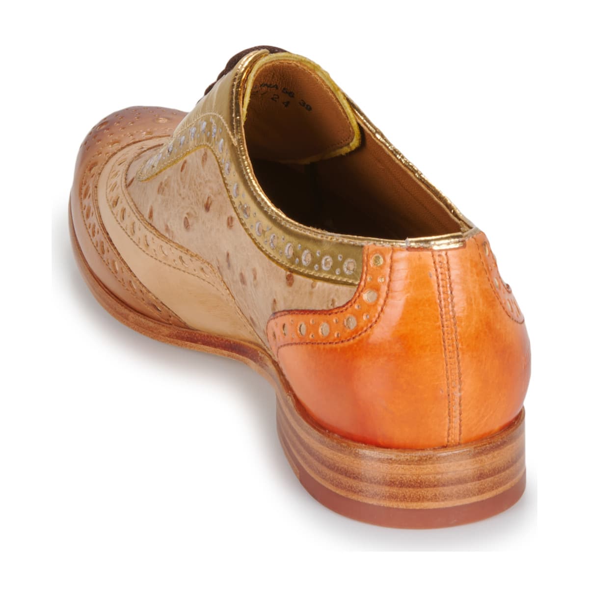 Women's Derby Shoes Melvin & Hamilton Brown