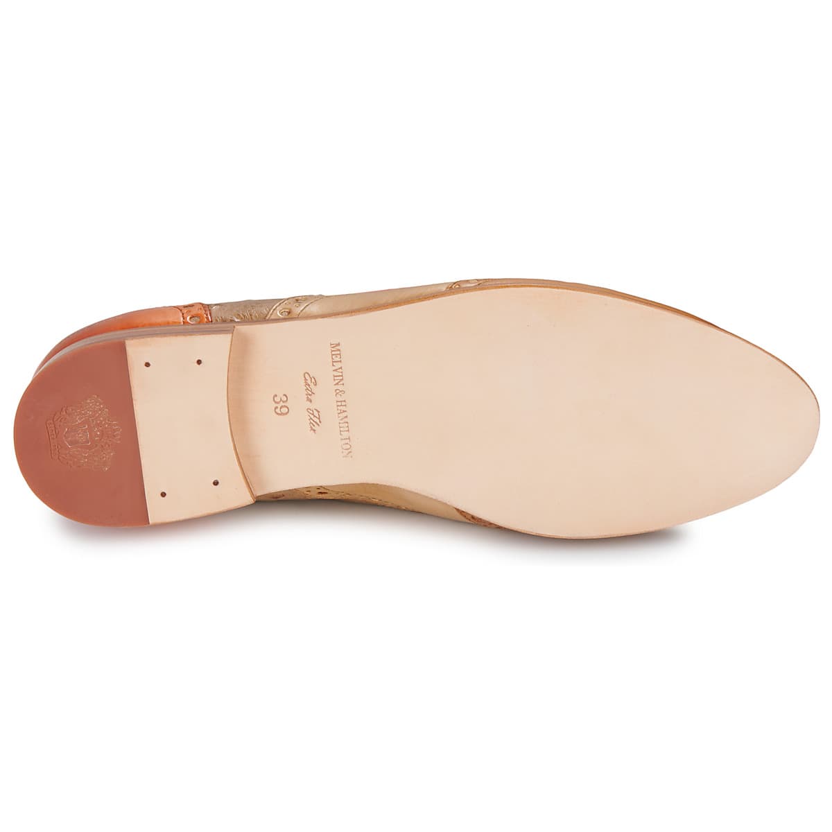 Women's Derby Shoes Melvin & Hamilton Brown