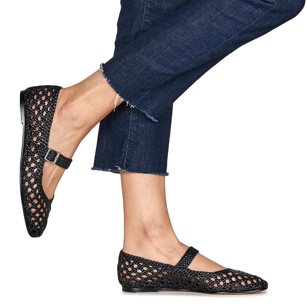 Women's Ballet Flats Melvin & Hamilton Black