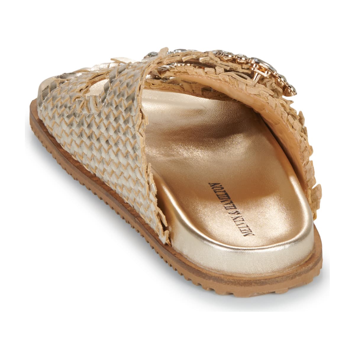 Women's Mules Melvin & Hamilton Gold