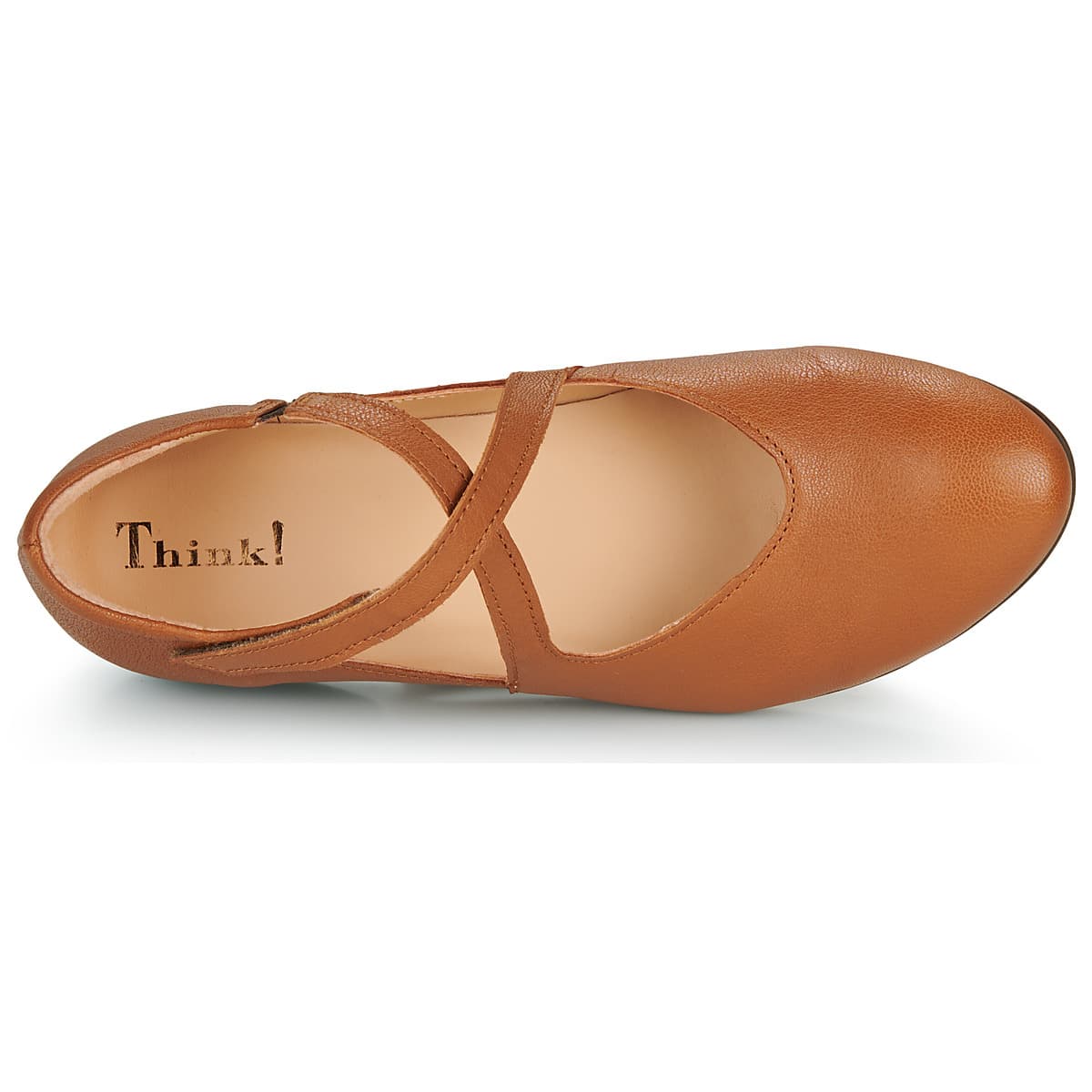 Women's Ballet Flats Think Brown