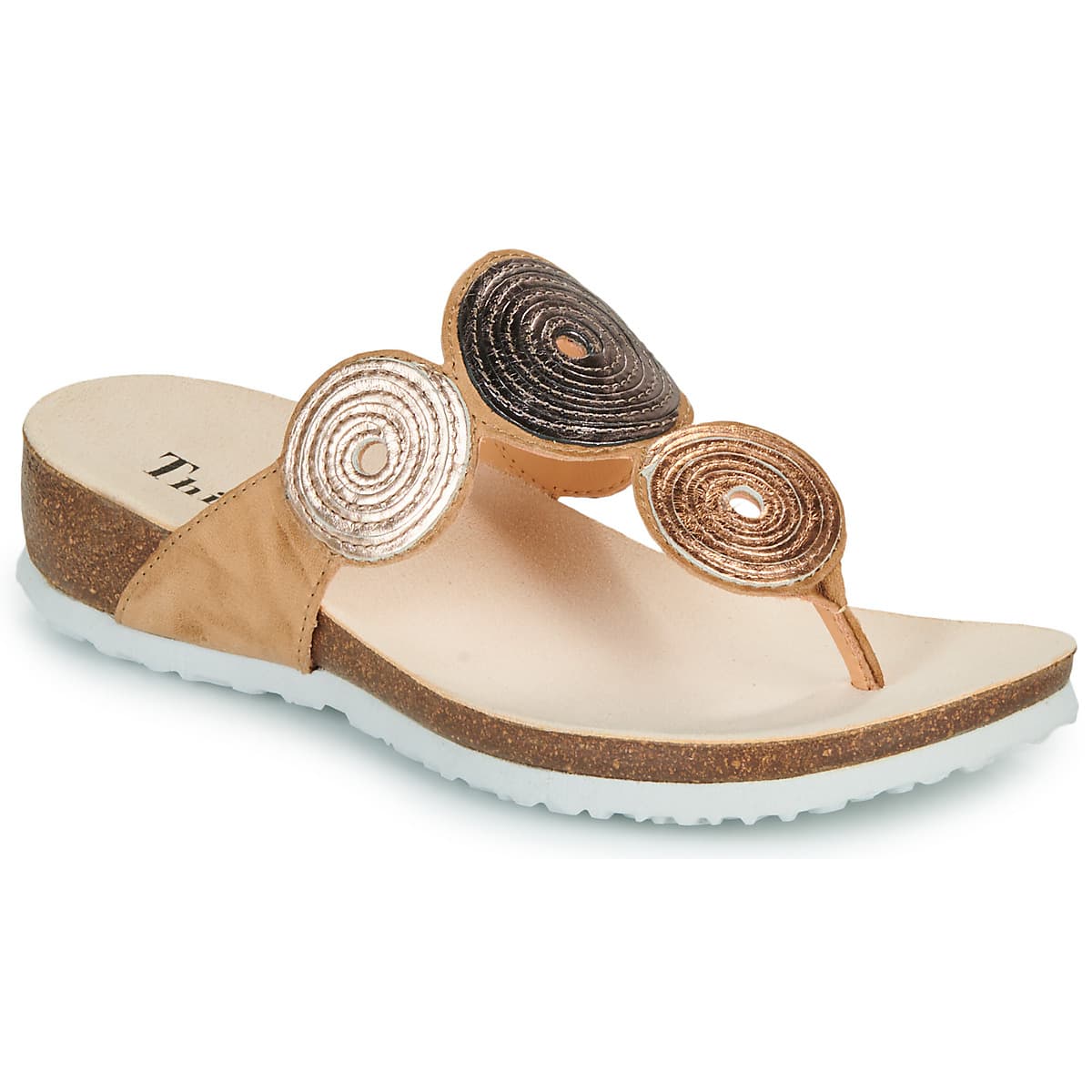 Women's Flip Flops Think Beige