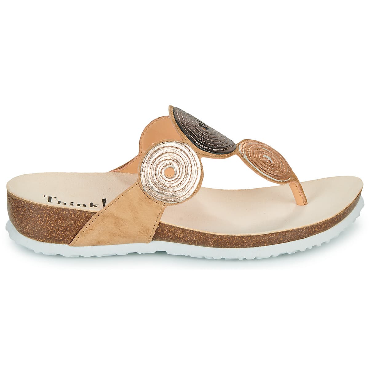 Women's Flip Flops Think Beige