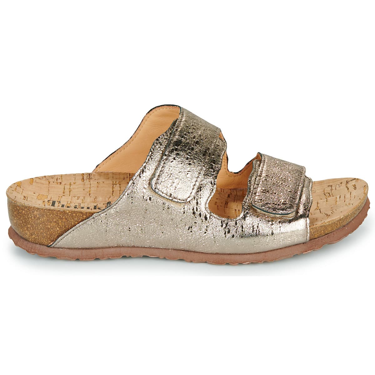Women's Mules Think Silver