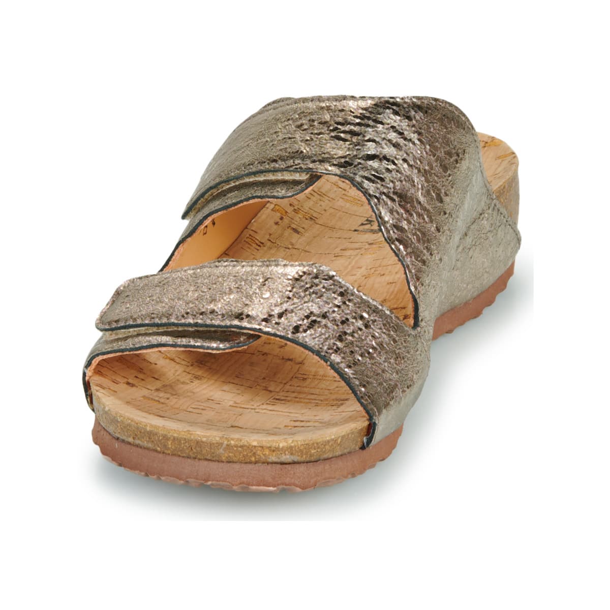 Women's Mules Think Silver