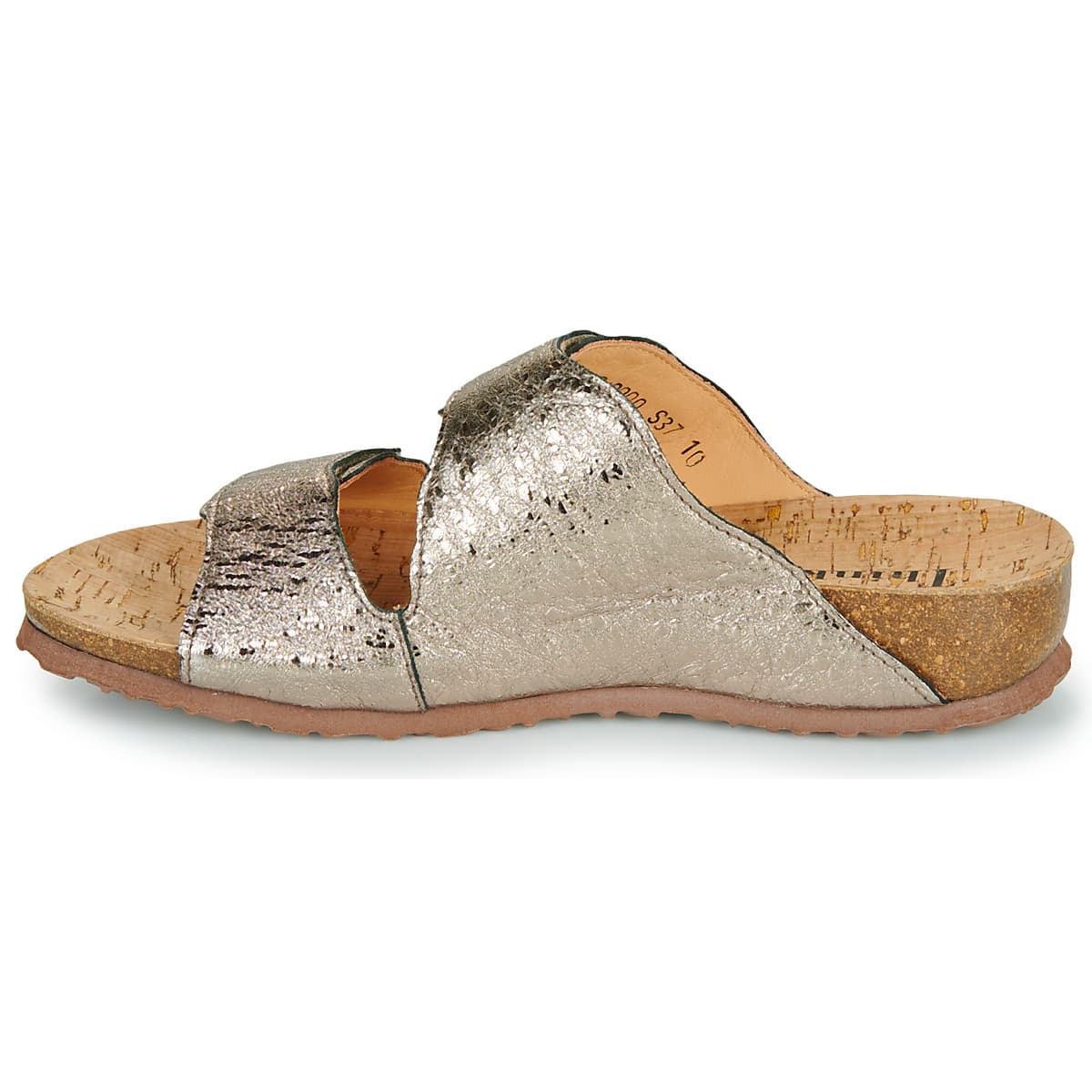 Women's Mules Think Silver