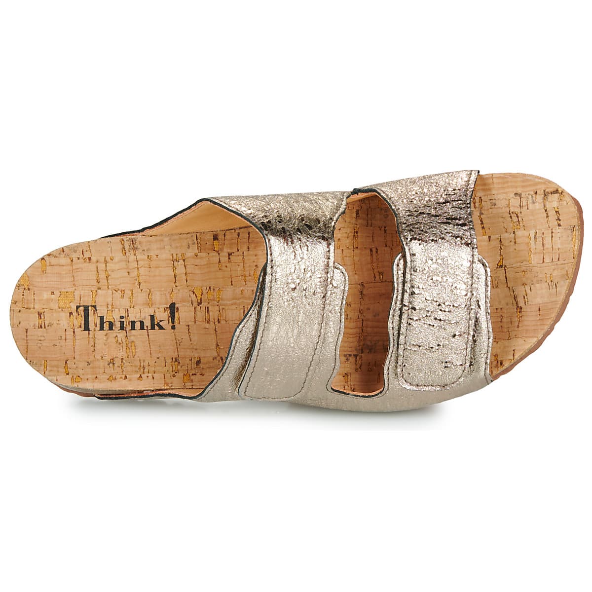 Women's Mules Think Silver