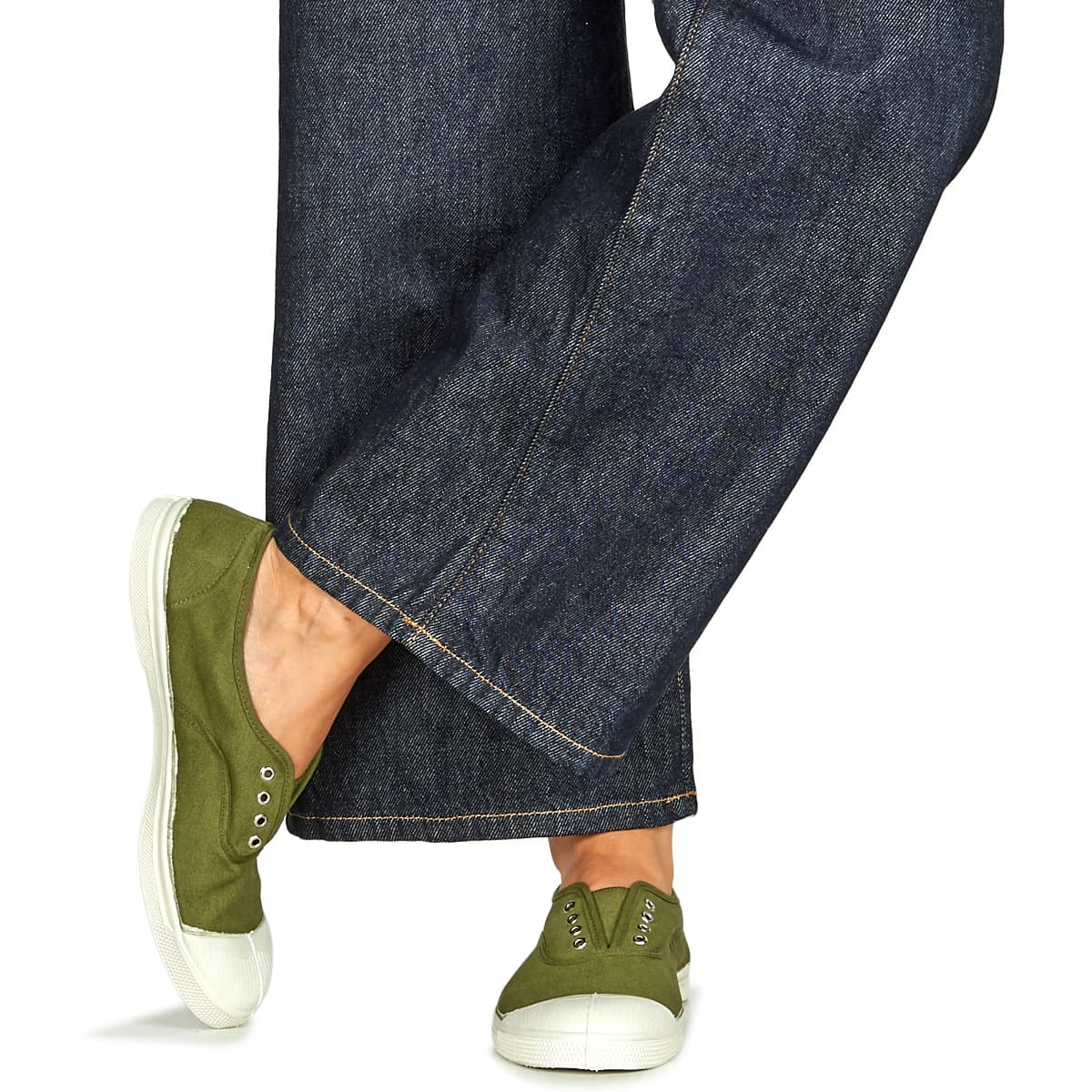 Women's Loafers Bensimon Khaki