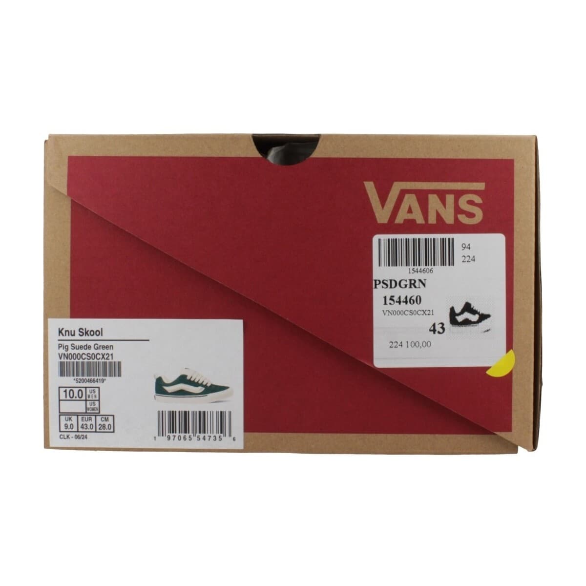 Men's Sneakers Vans Green