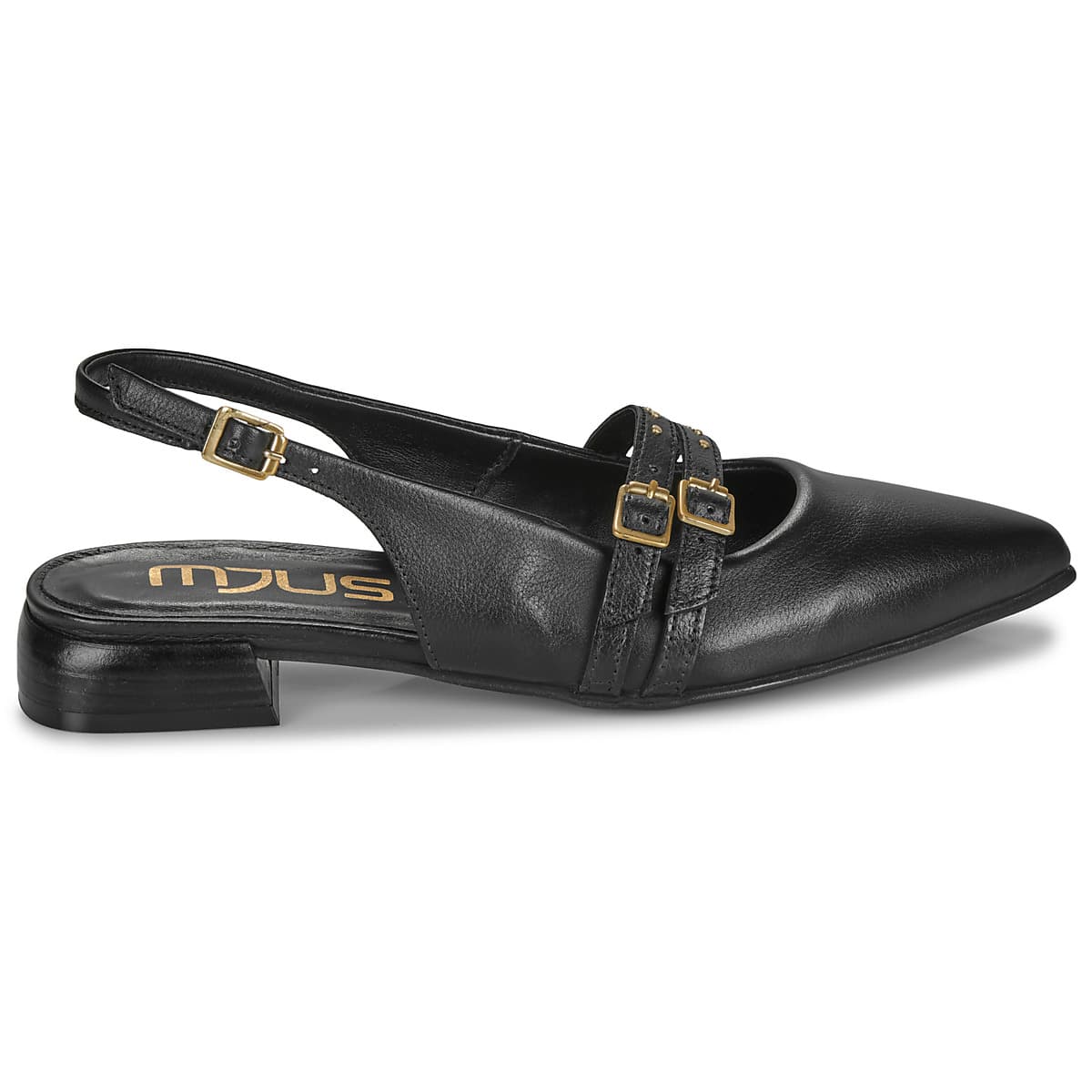 Women's Ballet Flats Mjus Black