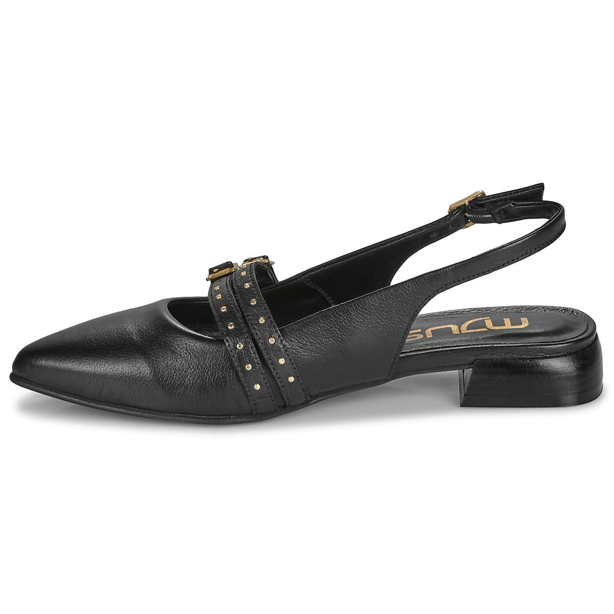 Women's Ballet Flats Mjus Black