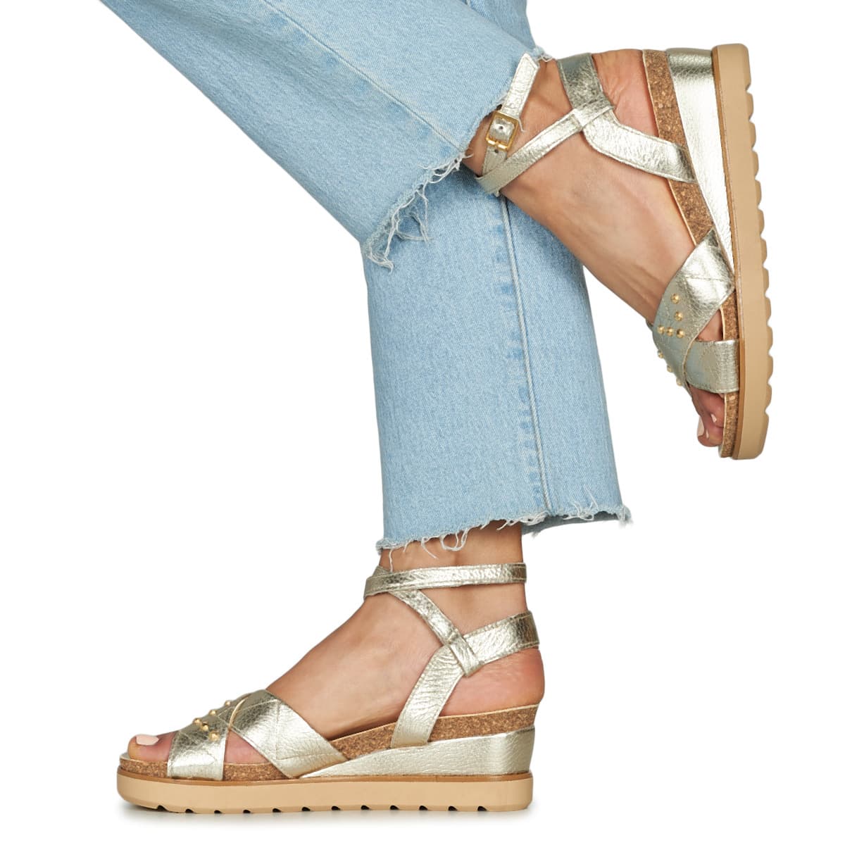 Women's Platforms Mjus Silver