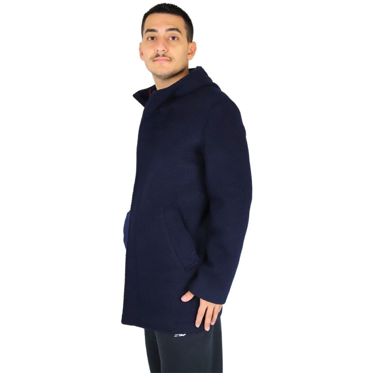Men's Coats Take Two Blue