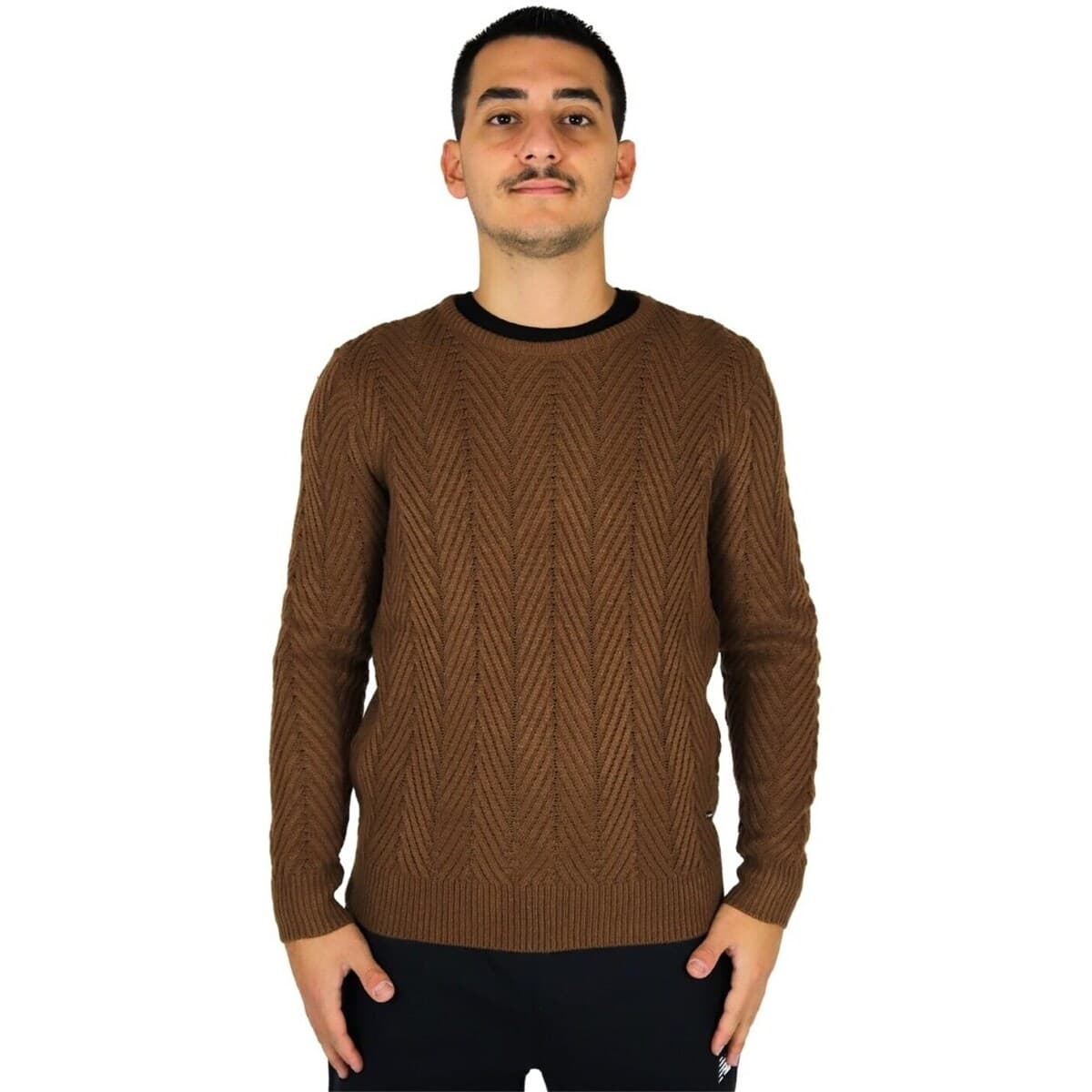 Men's Sweaters Take Two Brown
